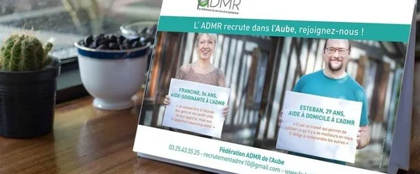 Réalisation pour ADMR de l'Aube