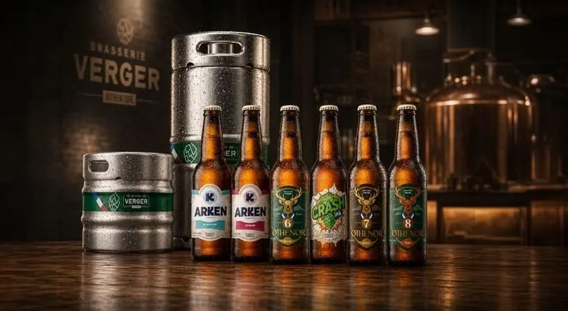 Réalisation pour Brasserie Verger