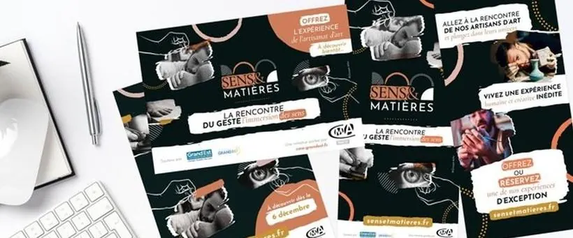 Réalisation pour Sens & Matières