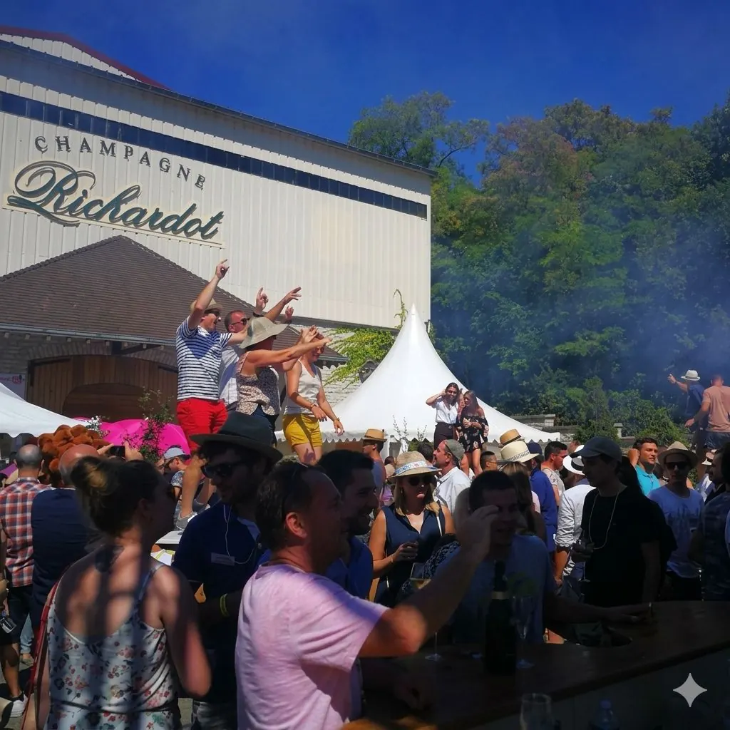 Événementiel pour Champagne Richardot