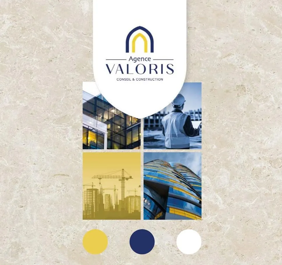 Logo et identité pour Agence Valoris