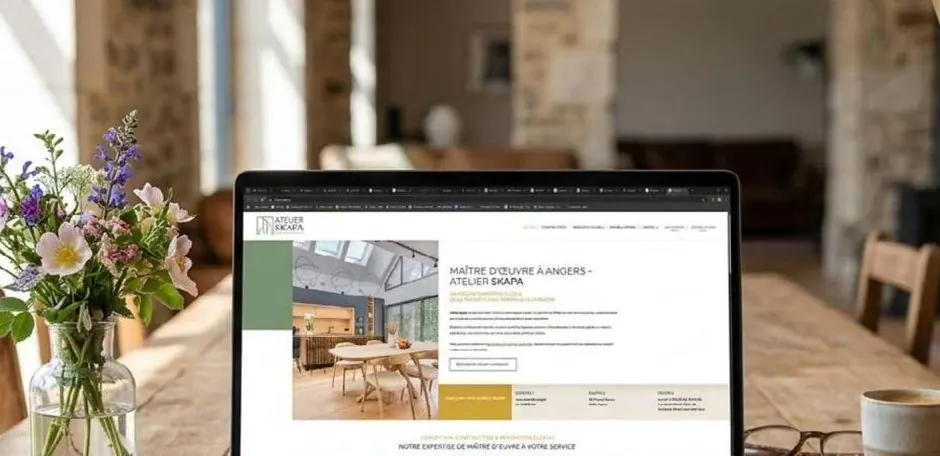 Site internet pour Atelier Skapa