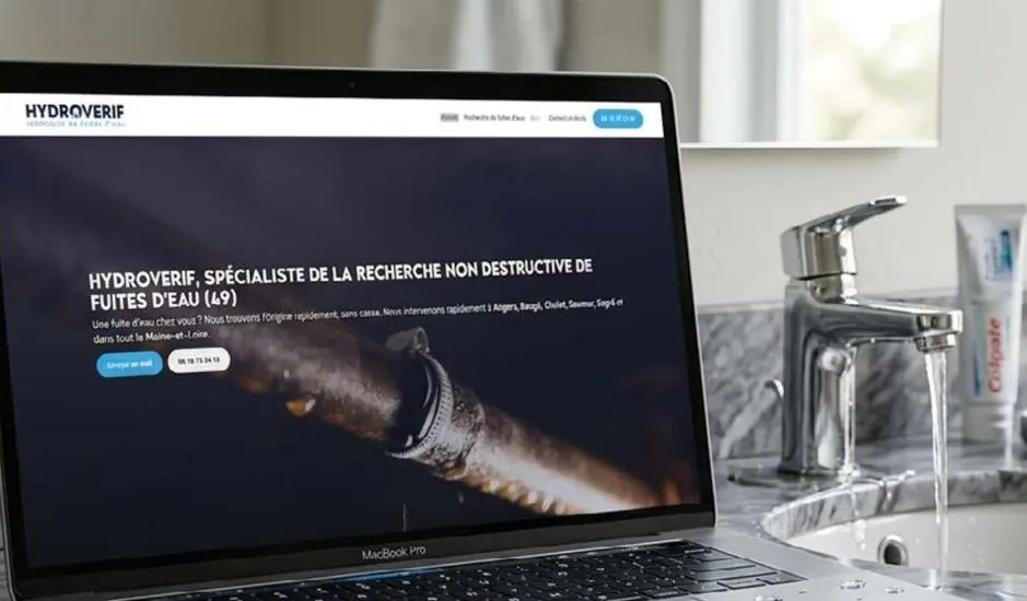 Site internet pour Hydroverif