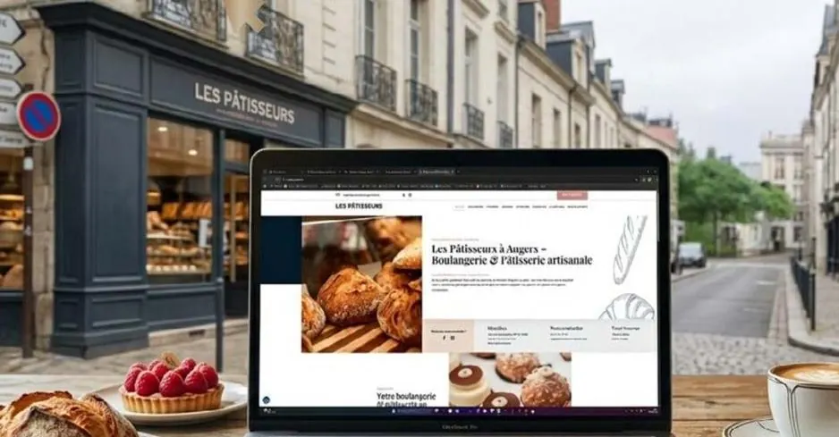 Site internet pour Les Pâtisseurs