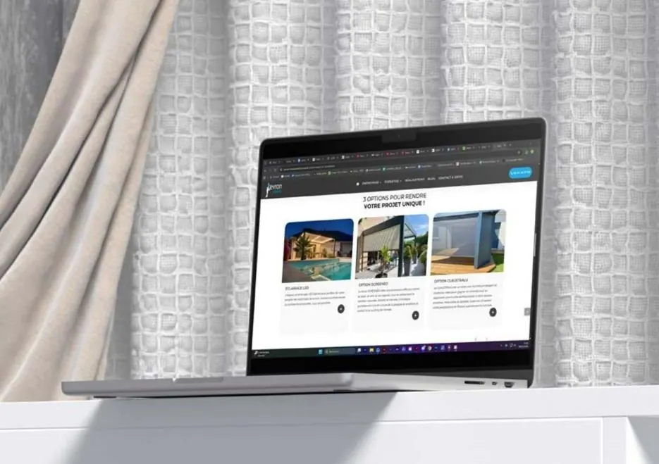 Site internet pour Levron Menuiserie