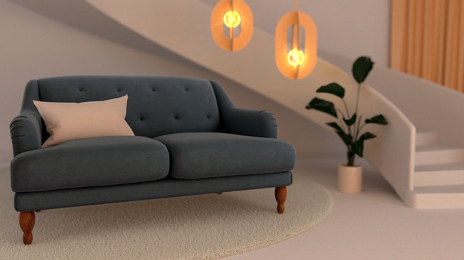 sofa 3d - image 3d