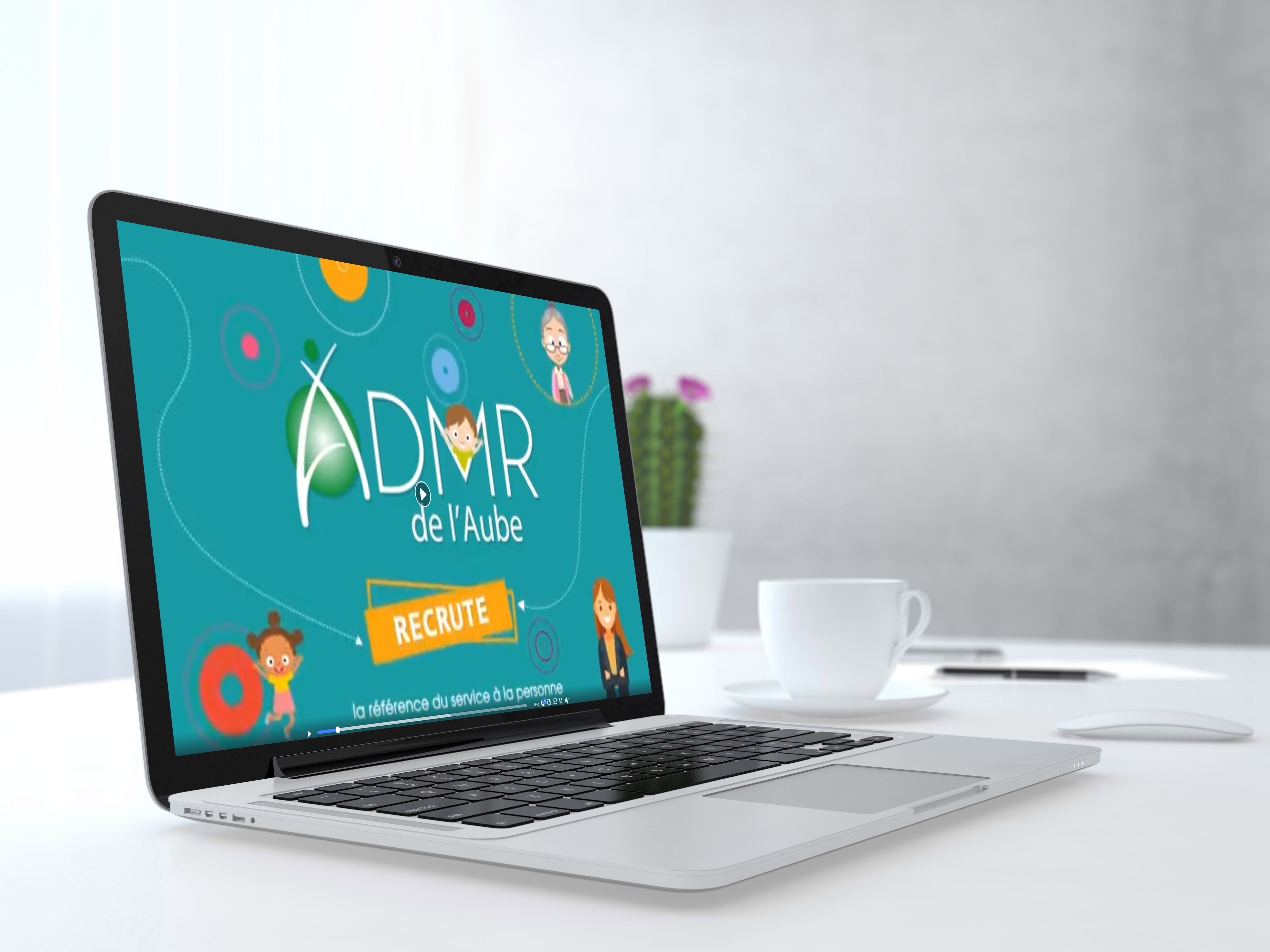 Motion design pour "ADMR" - agence Troyes