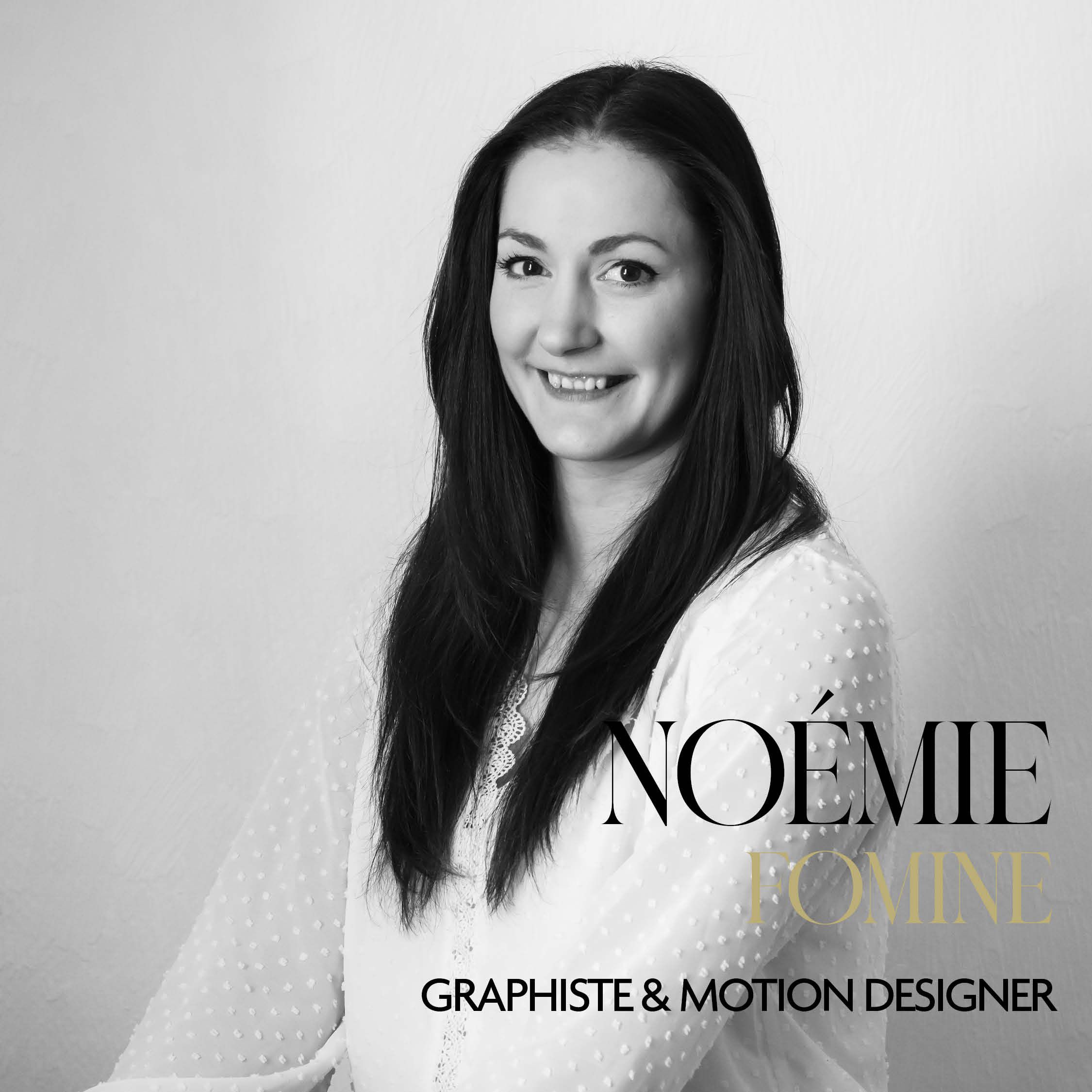 Noémie Fomine graphiste et motion designer Groupe Echo